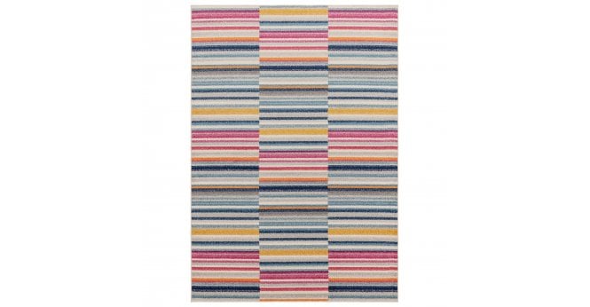 Asiatic  Muse Multi-Coloured Stripe MU06 Rug