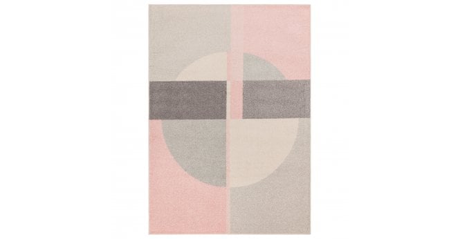 Asiatic  Muse Pink Circle MU21 Rug