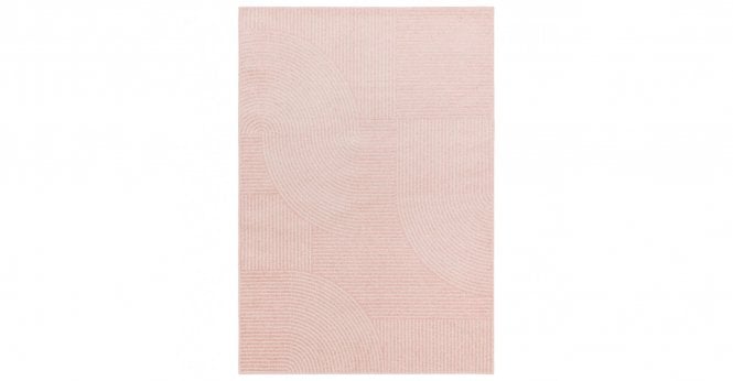 Asiatic  Muse Pink Geometric MU17 Rug