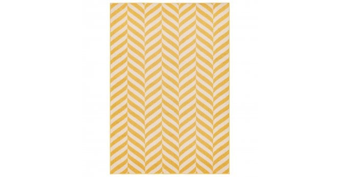 Asiatic  Muse Yellow Chevron MU08 Rug
