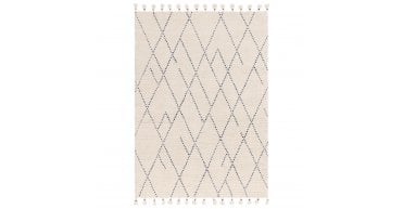 Asiatic Nepal Cream/Blue Linear Rug