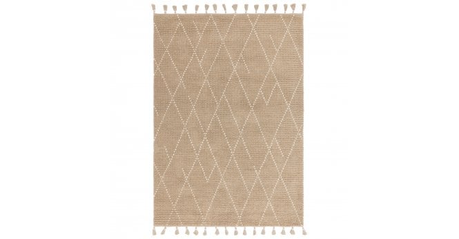Asiatic  Nepal Sand/Cream Linear Rug