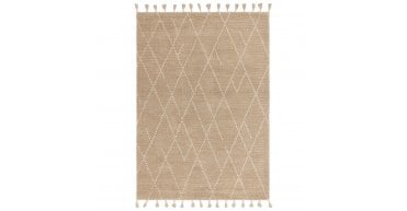 Asiatic Nepal Sand/Cream Linear Rug