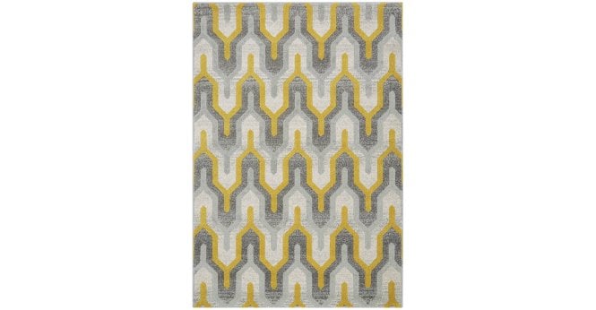 Asiatic  Nova NV14 Geo Yellow Rug