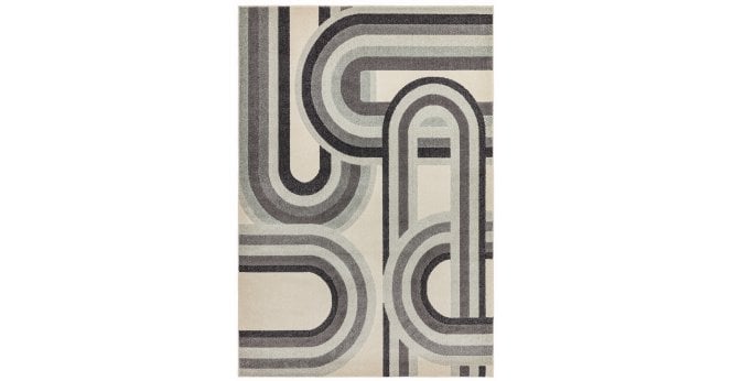 Asiatic  Nova NV29 Retro Grey Rug