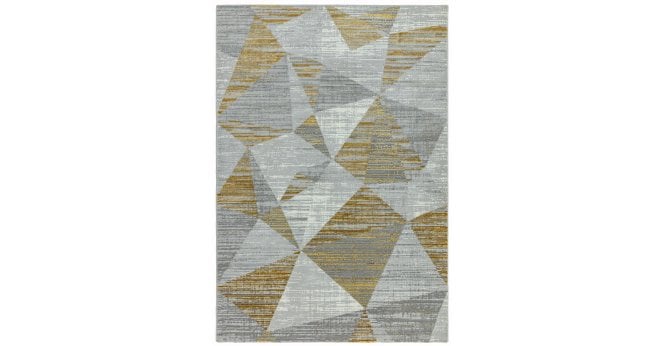 Asiatic  Orion OR12 Blocks Yellow Rug
