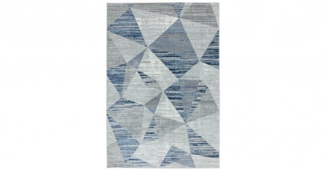 Asiatic  Orion OR14 Blocks Blue Rug