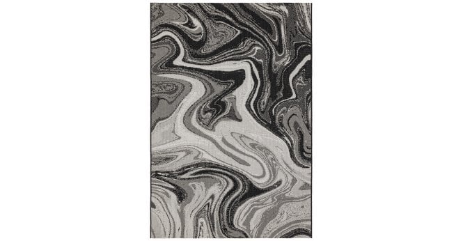 Asiatic  Patio PAT19 Black Marble Rug
