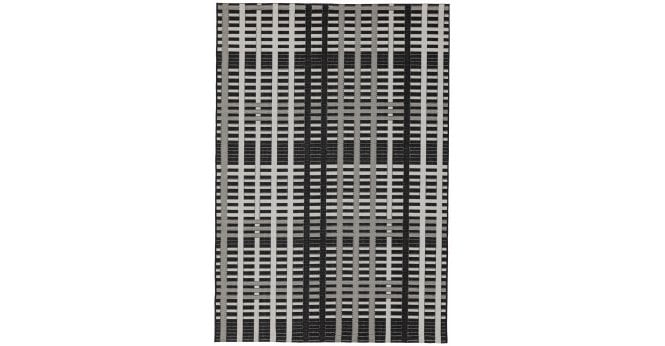Asiatic  Patio PAT22 Black Grid Rug