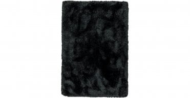 Asiatic Plush Black Rug