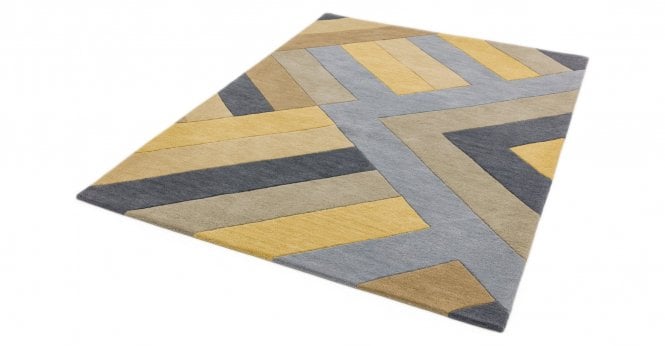 Asiatic  Reef RF02 Big Zig Ochre Grey Rug
