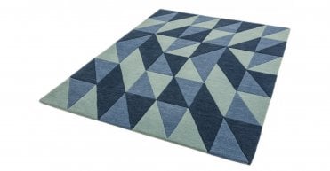 Asiatic Reef RF04 Flag Blue Rug