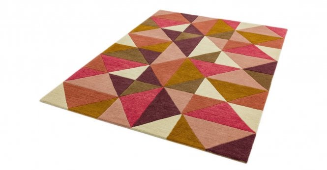 Asiatic  Reef RF09 Kite Pink Multi Rug