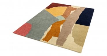 Asiatic Reef RF14 Abstract Multi Rug