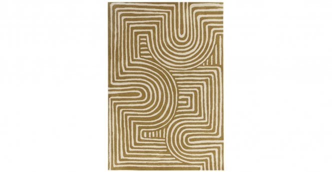 Asiatic  Reef RF28 Curve Ochre Rug