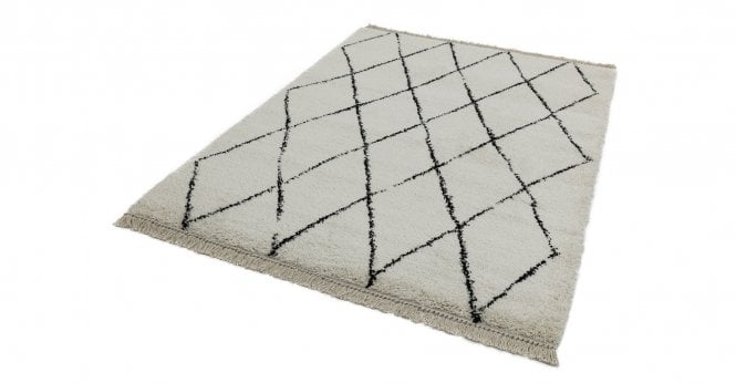 Asiatic  Rocco RC08 Cream Diamond Rug