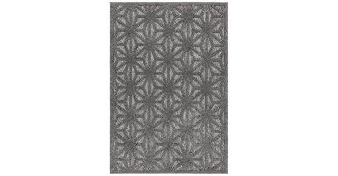 Asiatic  Salta SA01 Anthracite Star Rug
