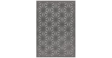 Asiatic Salta SA01 Anthracite Star Rug