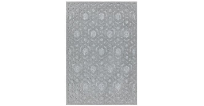 Asiatic  Salta SA03 Silver Geometric Rug