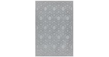 Asiatic Salta SA03 Silver Geometric Rug