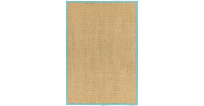 Asiatic  Sisal Linen/Aqua Rug