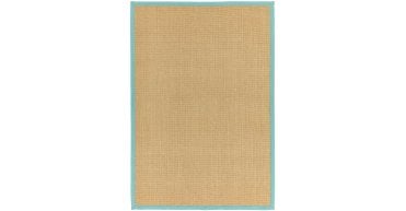 Asiatic Sisal Linen/Aqua Rug