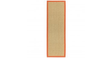 Asiatic Sisal Linen/Orange Rug