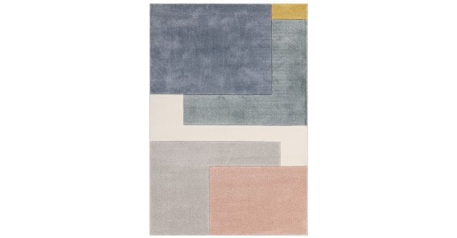 Asiatic  Sketch SK12 Blocks Pastel Rug