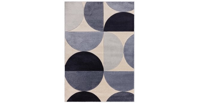 Asiatic  Sketch SK14 Curve Blue Rug
