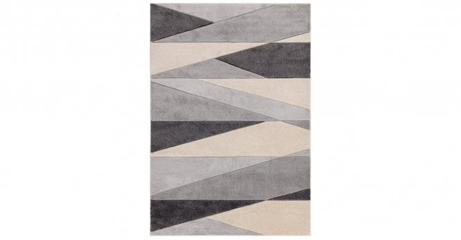 Asiatic  Sketch SK24 Segment Grey Rug