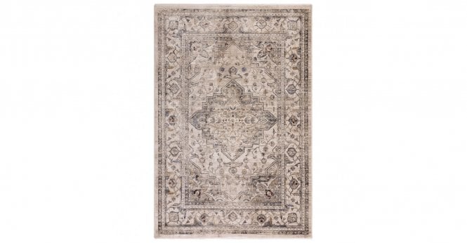 Asiatic  Sovereign Ash Medallion Rug