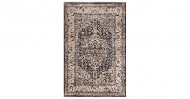 Asiatic  Sovereign Charcoal Medallion Rug