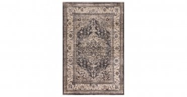 Asiatic Sovereign Charcoal Medallion Rug