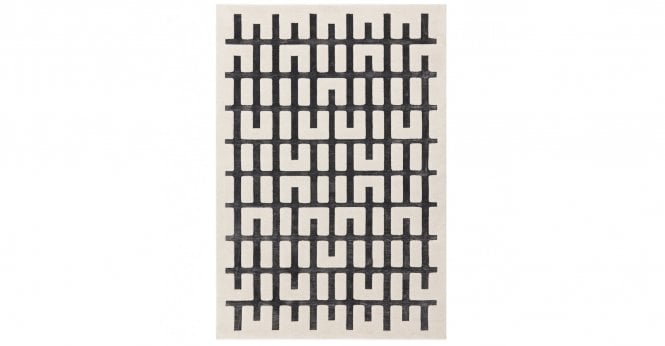 Asiatic  Valley Charcoal/Ivory Junction Rug