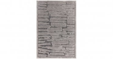 Asiatic Valley Charcoal Path Rug