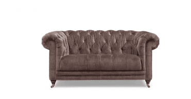 At The Helm Buckingham 2 Seater Fabric Chesterfield Sofa