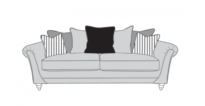 Buoyant  Danbury 4 Seater with Scatter Back
