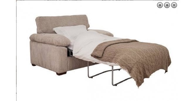 Buoyant Dexter Chair Sofa bed with Standard Mattress