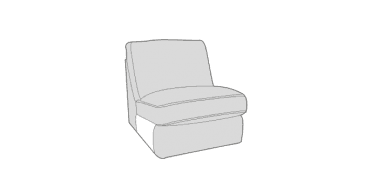 Buoyant Fantasia Armless Unit (ALU) with Standard Back