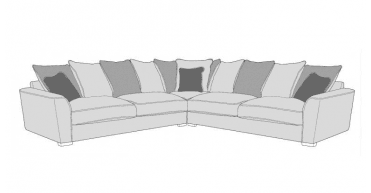 Buoyant Fantasia Large Corner Sofa (LH2,COR,RH2) in Scatter Back