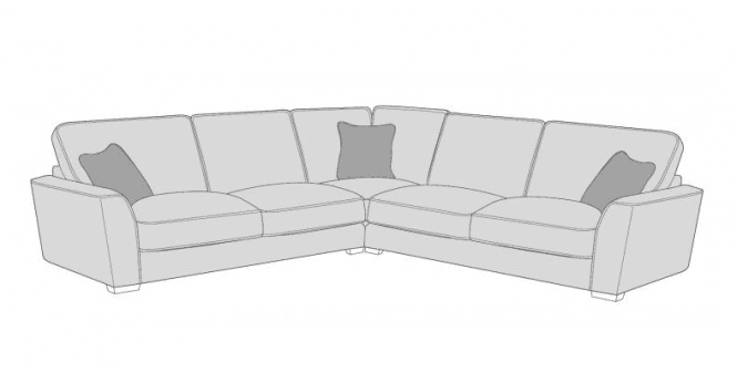 Buoyant  Fantasia Large Corner Sofa (LH2,COR,RH2) in Standard Back