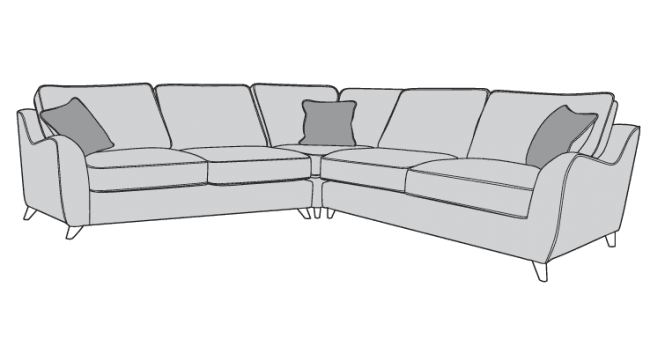 Buoyant  Varley Large Corner Sofa (LH2,COR,RH2)