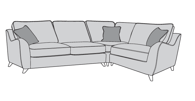 Buoyant  Varley Medium Corner Sofa (RH1,COR,LH2)