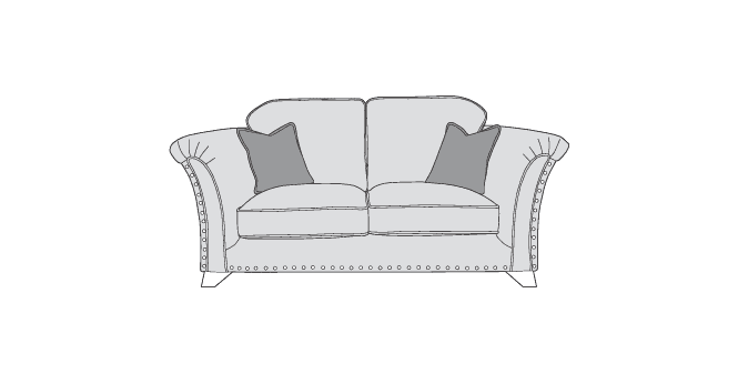 Buoyant  Vesper 2 Seater Sofa with Standard Back
