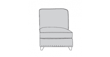 Buoyant Vesper Armless Unit - Standard Back