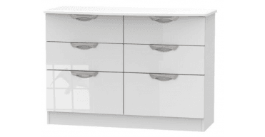Camden 6 drawer midi chest