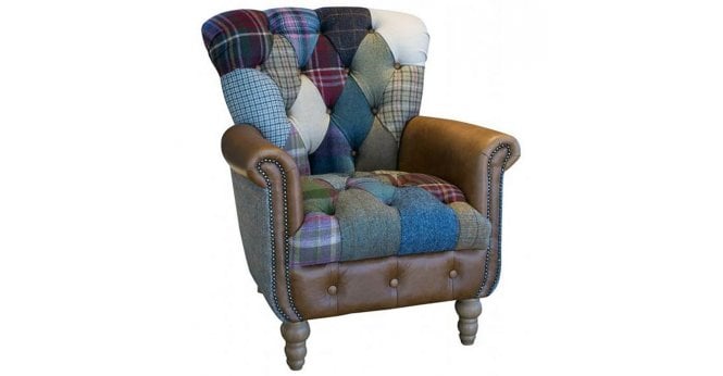 Chesterfield Gotham Harlequin Chair