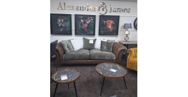 CLEARANCE - Alexander and James Raven 4 Seater Sofa