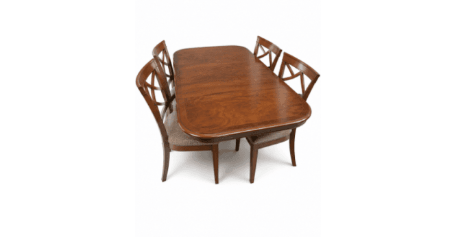 Bradley CLEARANCE - s Dining Table and 4 Diamond Back Chairs