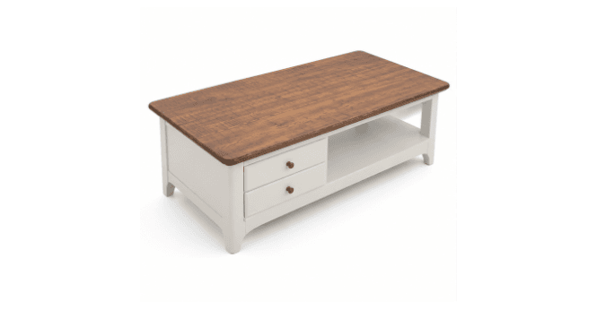 Laura Ashley CLEARANCE -  Hapton 2 Drawer Coffee Table